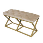 Gold - Krem Bench Puf