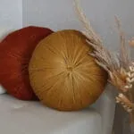 Hardal Yuvarlak Kırlent