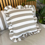 Fırfırlı Dış Mekan Yastığı - Görsel 2