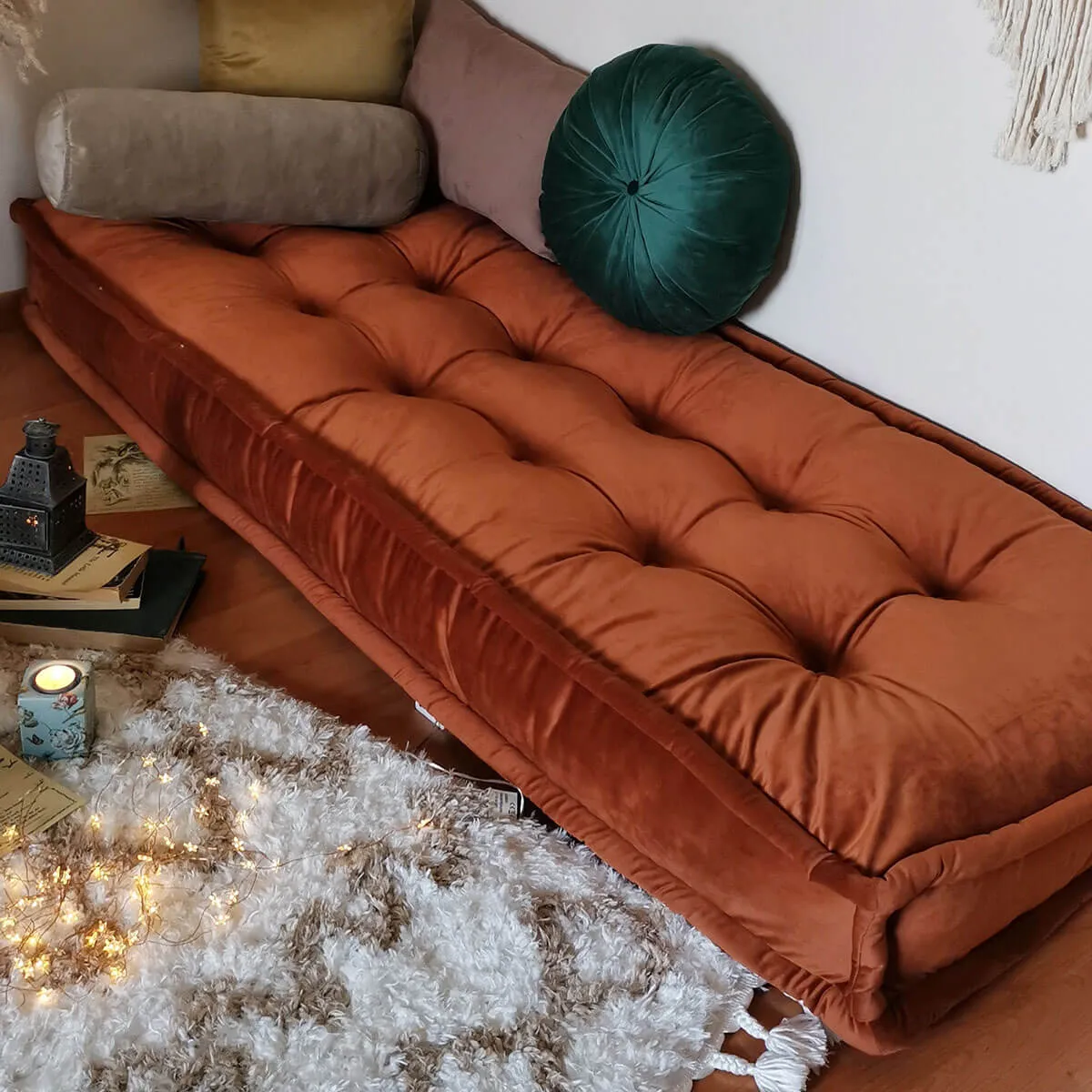 Boho Kiremit Yer Minderi - Görsel 2