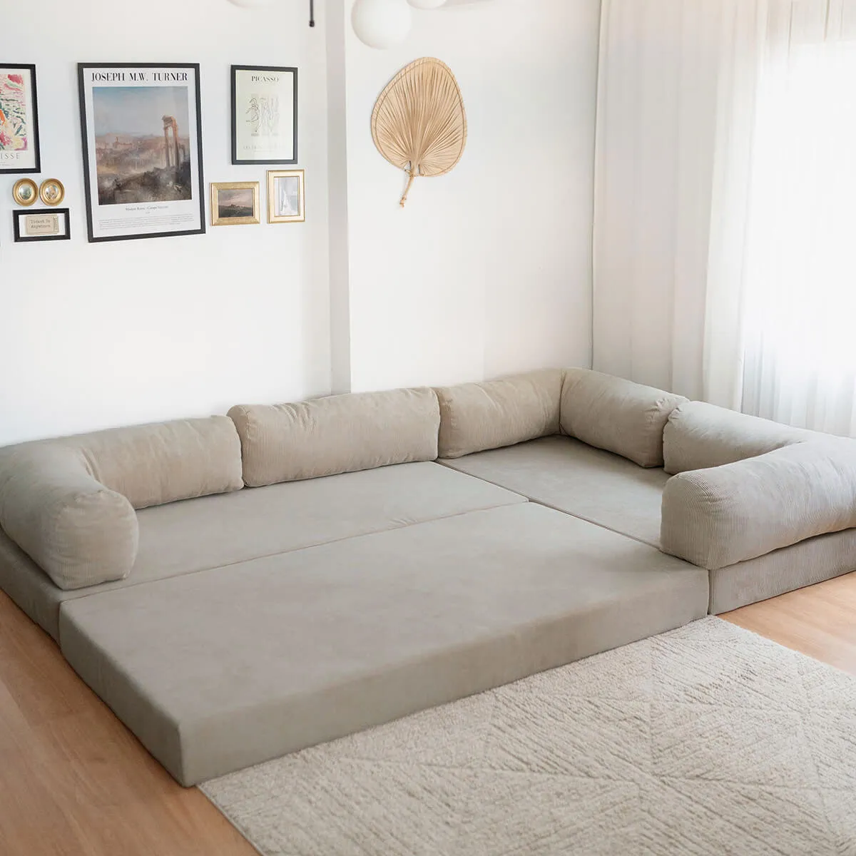 NOOK Modüler L Köşe Koltuk | Gri - Görsel 2
