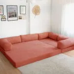 NOOK Modüler L Köşe Koltuk | Nar Çiçeği - Görsel 2