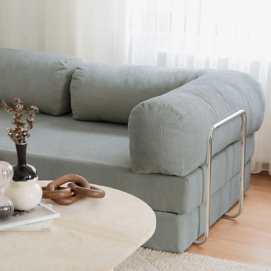 NOOK Modüler L Köşe Koltuk | Mavi - Görsel 5