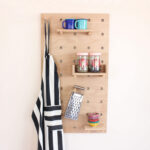 Pegboard 50x90 cm Açık Raf Sistemi - Görsel 4