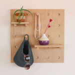 Pegboard 50x50cm Kare Açık Raf Sistemi