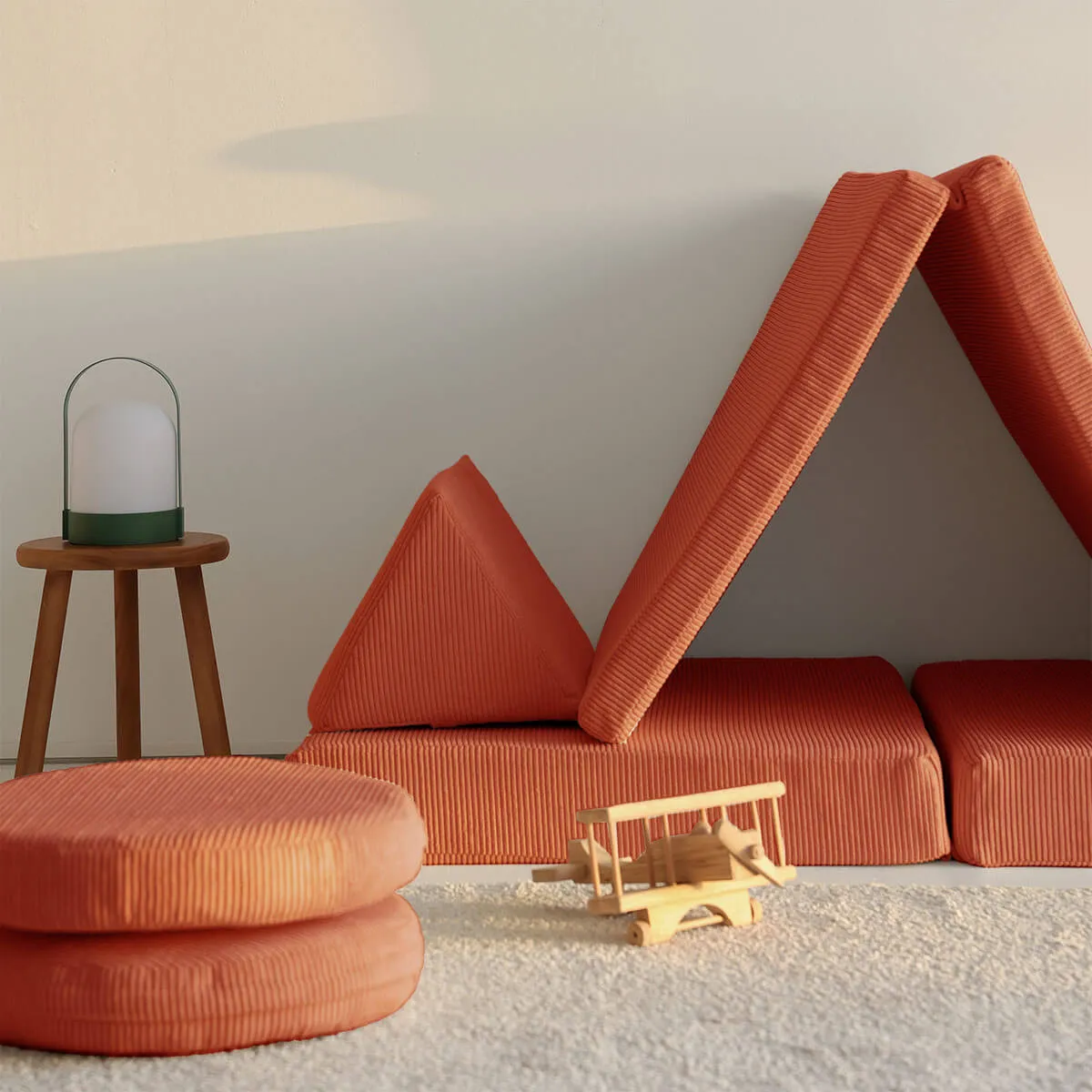 PUZZLE Nar Çiçeği Çocuk Oyun Koltuğu | evoKido - Görsel 4
