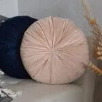 Pudra Yuvarlak Kırlent