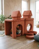 PUZZLE Nar Çiçeği Kapı ve Pencere Oyun Minderi - Görsel 5