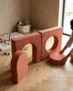 PUZZLE Nar Çiçeği Kapı ve Pencere Oyun Minderi - Görsel 6